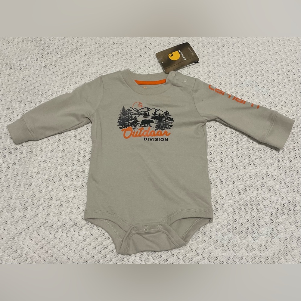 Carhartt long sleeve bodysuit (NWT)
